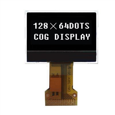 Display LCD monocromatico con retroilluminazione